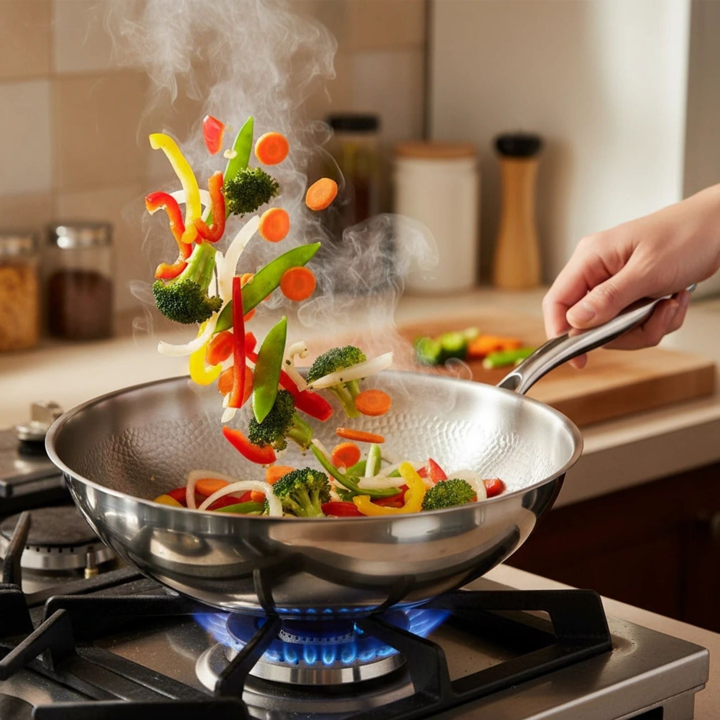 Smith Titanium Wok & Deep Pan Bundle