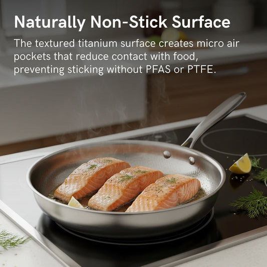 Smith Titanium Sauté Pan — Dual Handle