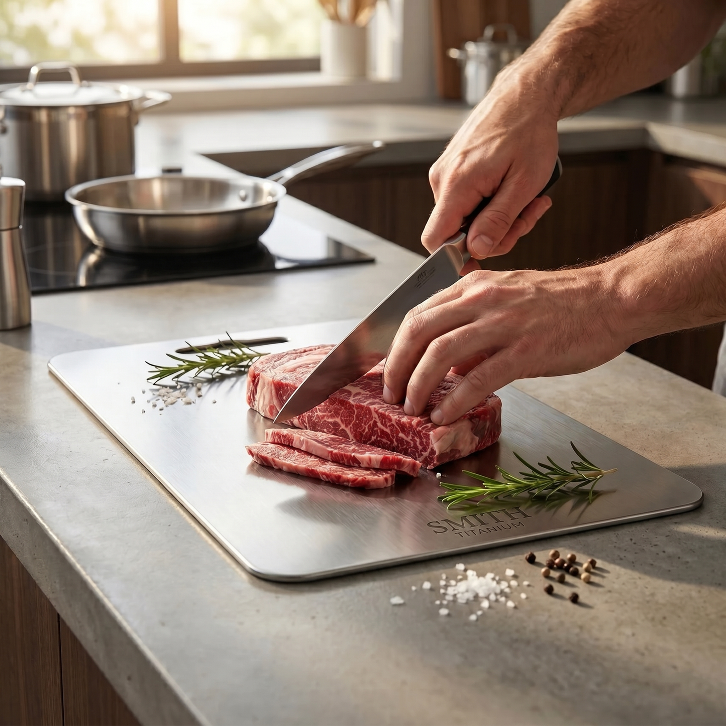 Smith Titanium Cutting Board